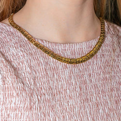 Collier Maille haricot Or jaune - Castafiore