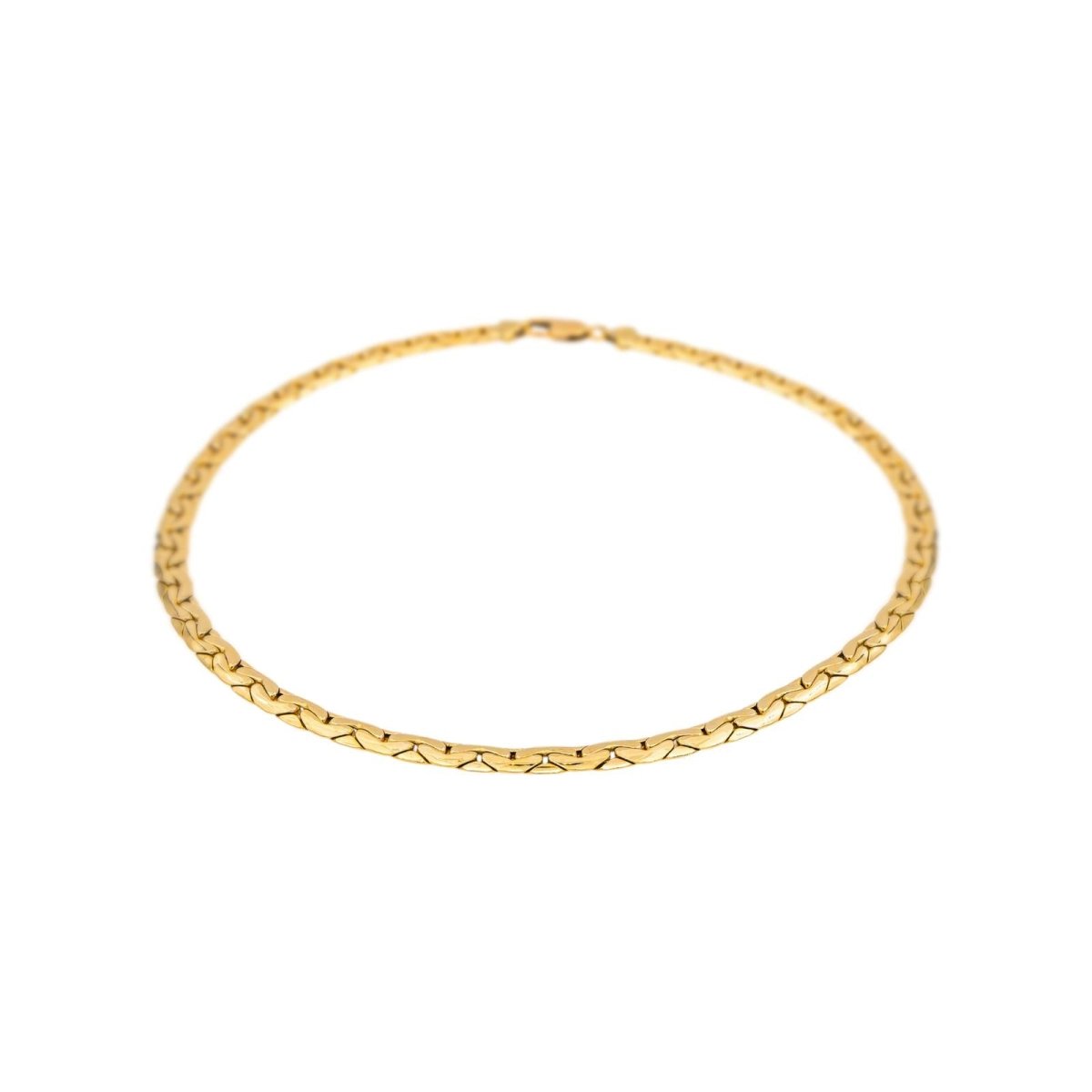 Collier Maille haricot Or jaune - Castafiore