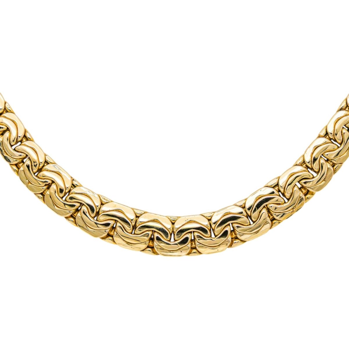 Collier Maille haricot Or jaune - Castafiore