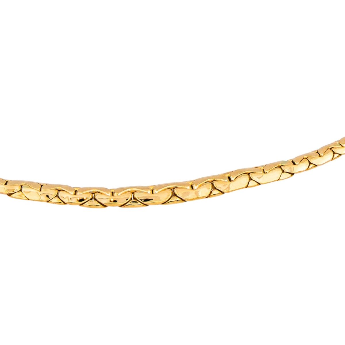 Collier Maille haricot Or jaune - Castafiore