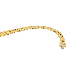 Collier maille Haricot Or jaune - Castafiore