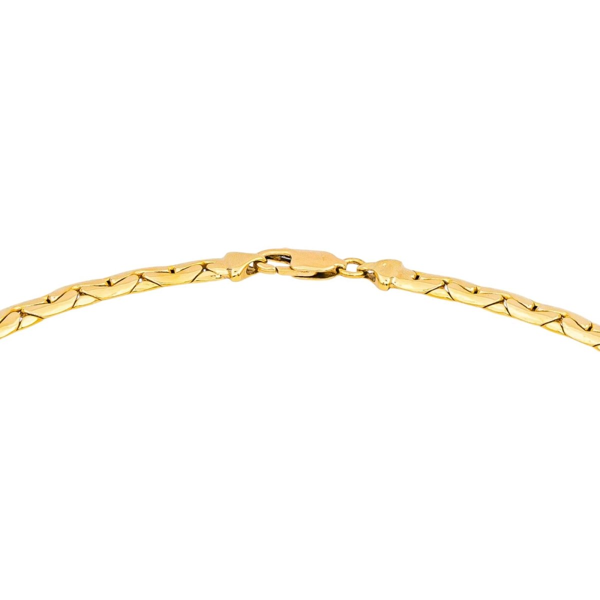 Collier Maille haricot Or jaune - Castafiore