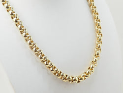 Collier maille jaseron en or jaune - Castafiore