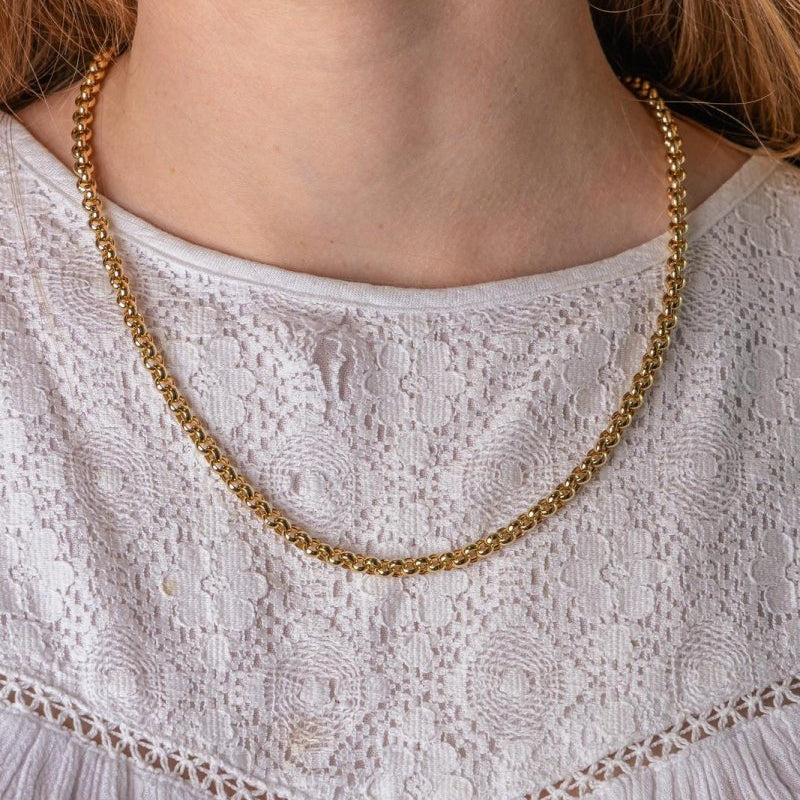 Collier Maille jaseron Or jaune - Castafiore