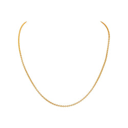 Collier maille Jaseron Or rose - Castafiore