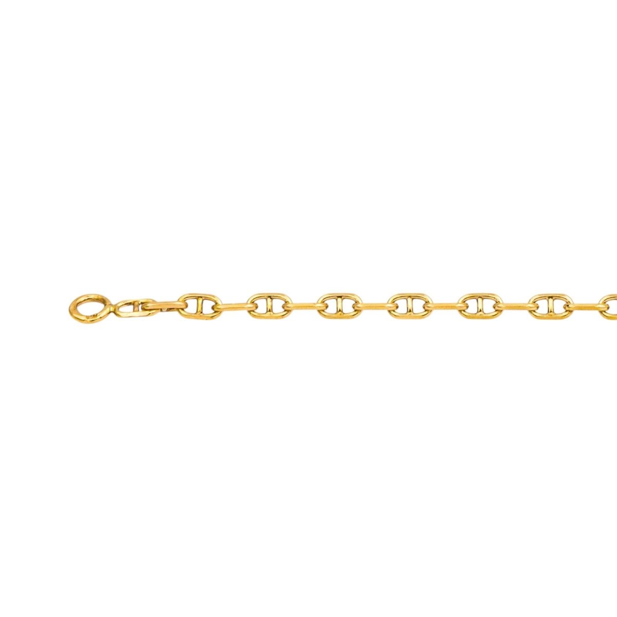 Collier Maille marine Or jaune Diamant - Castafiore
