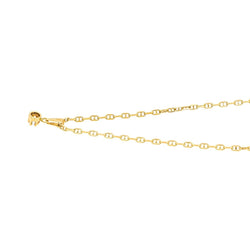 Collier Maille marine Or jaune Diamant - Castafiore