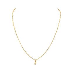 Collier Maille marine Or jaune Diamant - Castafiore