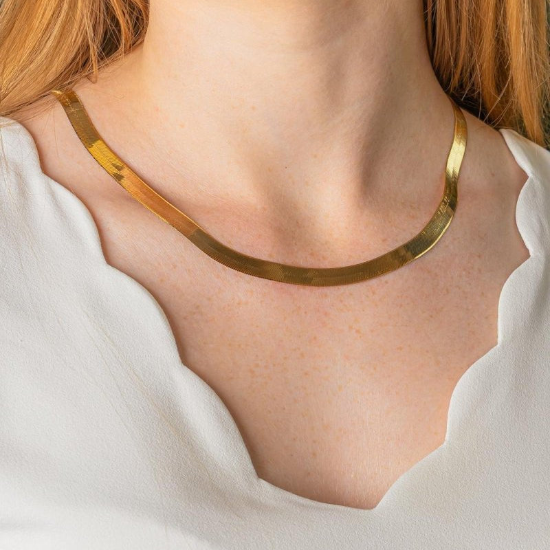 Collier Maille miroir Or jaune - Castafiore