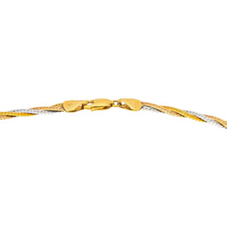 Collier Maille miroir Or rose - Castafiore