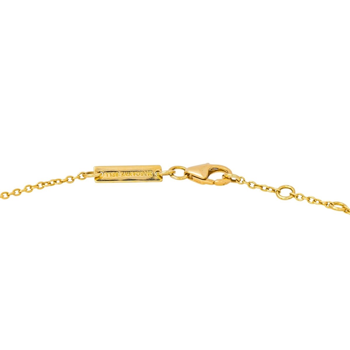 Collier Maille MORGANNE BELLO "Darli" en or jaune et diamants - Castafiore