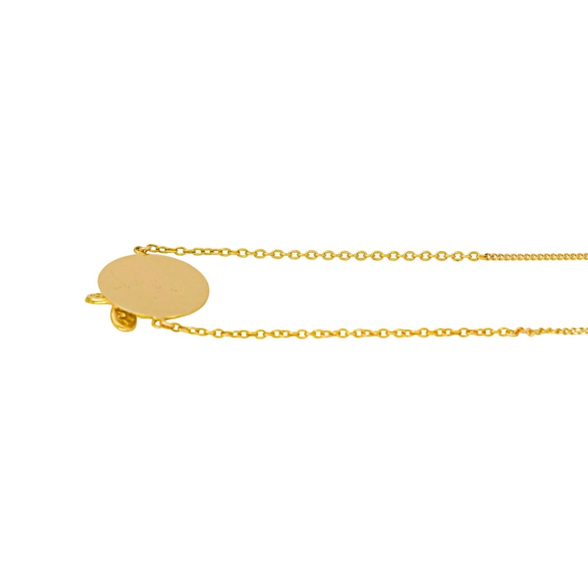 Collier Maille MORGANNE BELLO "Darli" en or jaune et diamants - Castafiore
