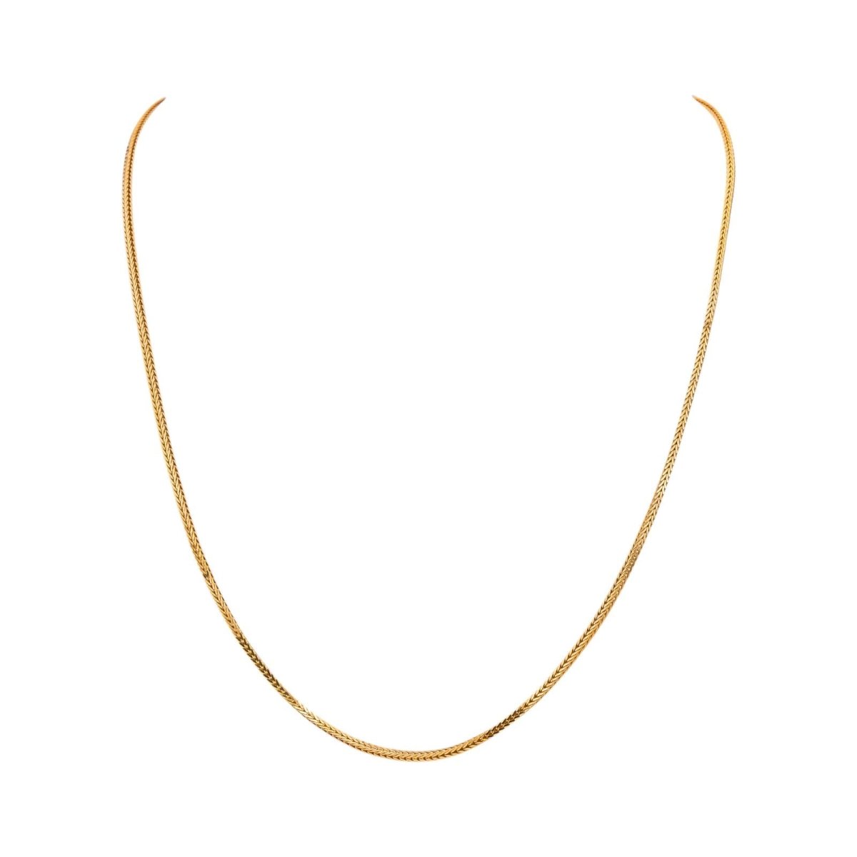Collier Maille palmier Or jaune - Castafiore