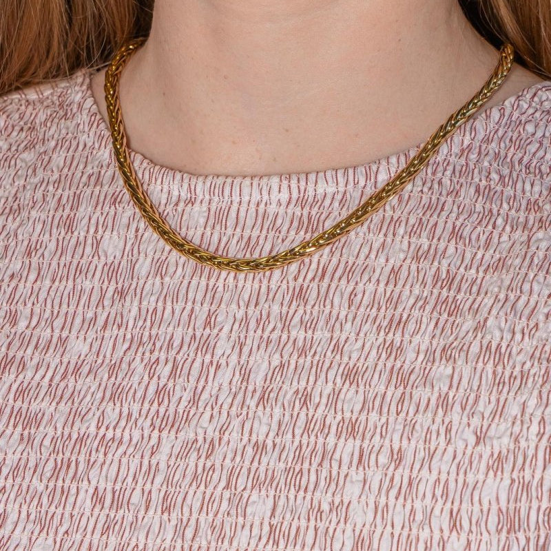 Collier Maille palmier Or jaune - Castafiore