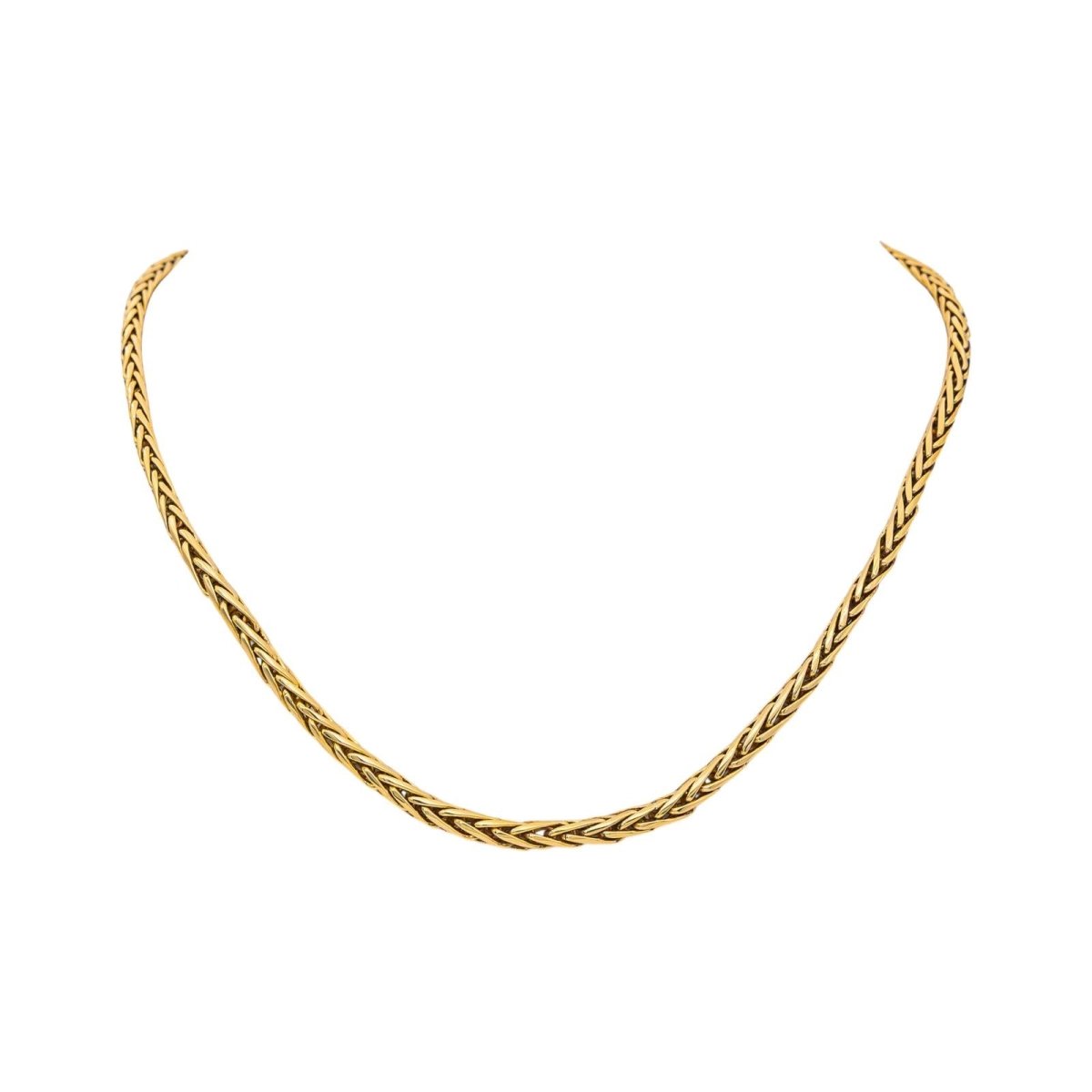 Collier Maille palmier Or jaune - Castafiore