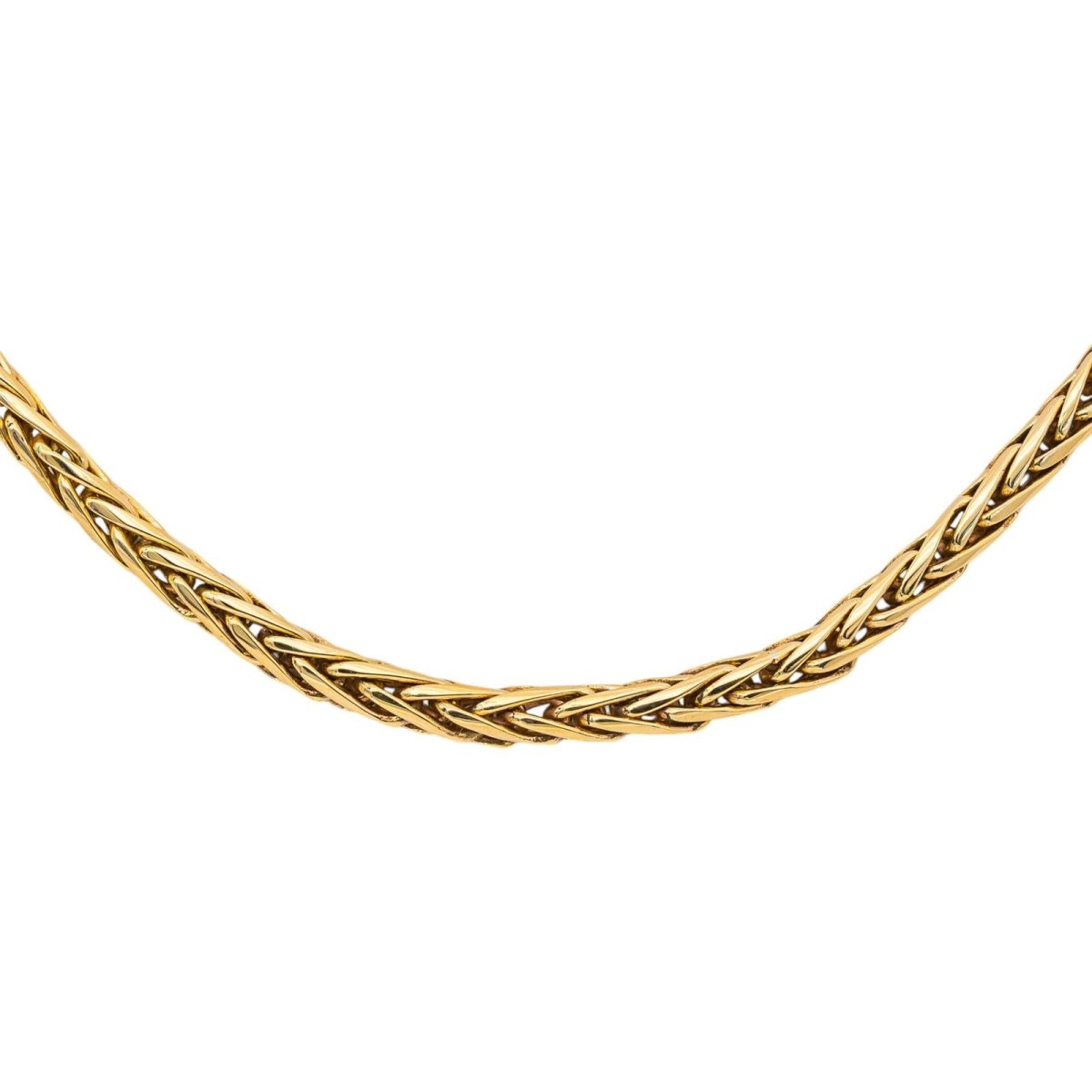 Collier Maille palmier Or jaune - Castafiore