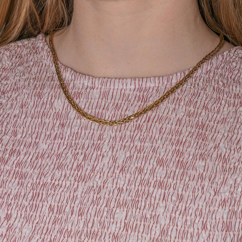 Collier Maille palmier Or jaune - Castafiore