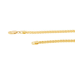 Collier Maille palmier Or jaune Diamant - Castafiore
