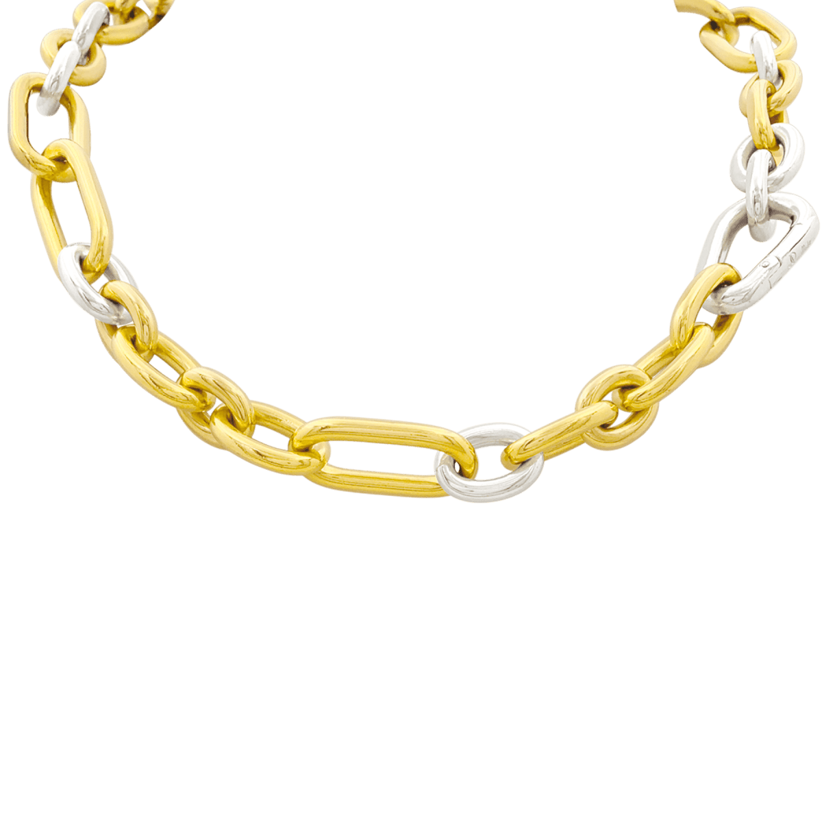 Collier Maille POMELLATO en or blanc, or jaune et or rose - Castafiore