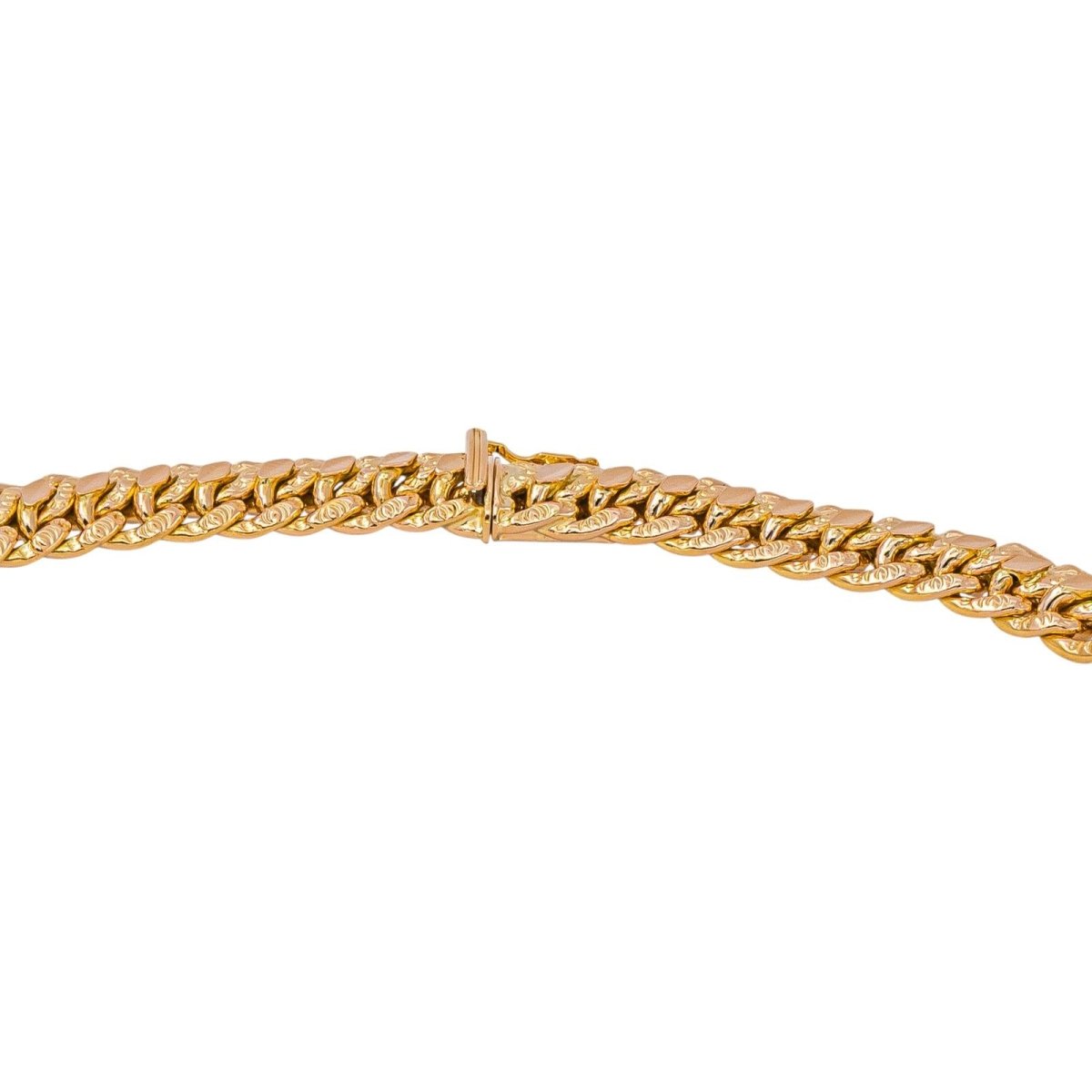 Collier Maille Russe Or rose - Castafiore