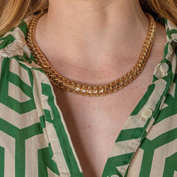 Collier Maille Russe Or rose - Castafiore