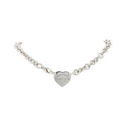 Collier Maille TIFFANY & CO. "Return To Tiffany" en argent - Castafiore