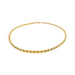 Collier Maille torsadée Or jaune - Castafiore