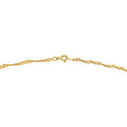 Collier Maille torsadée Or jaune - Castafiore