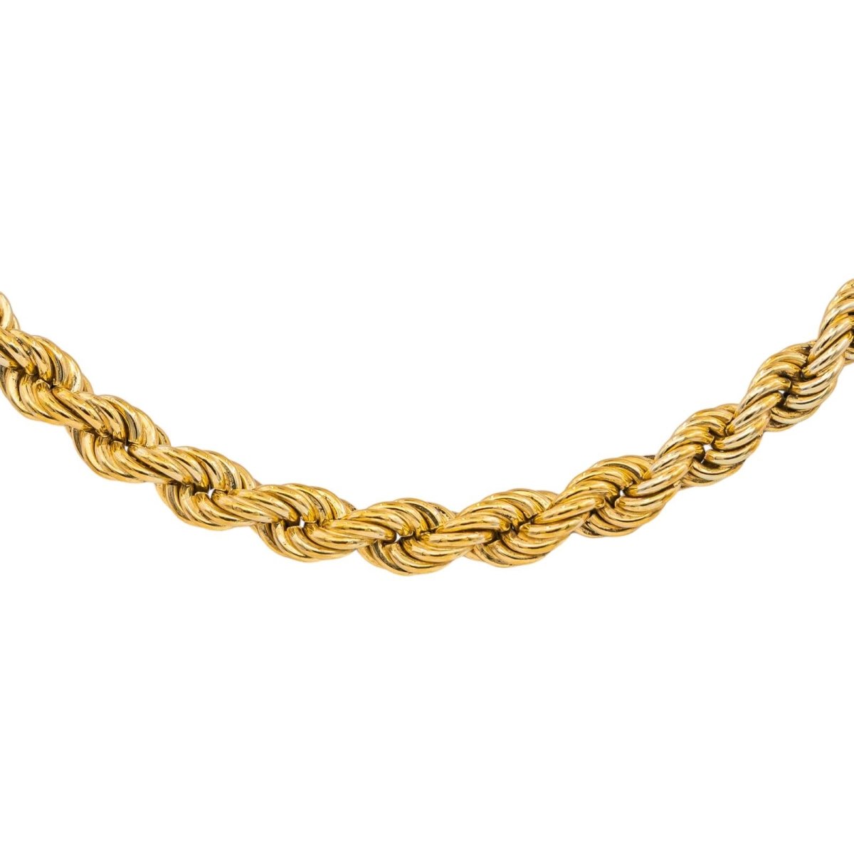 Collier Maille torsadée Or jaune - Castafiore