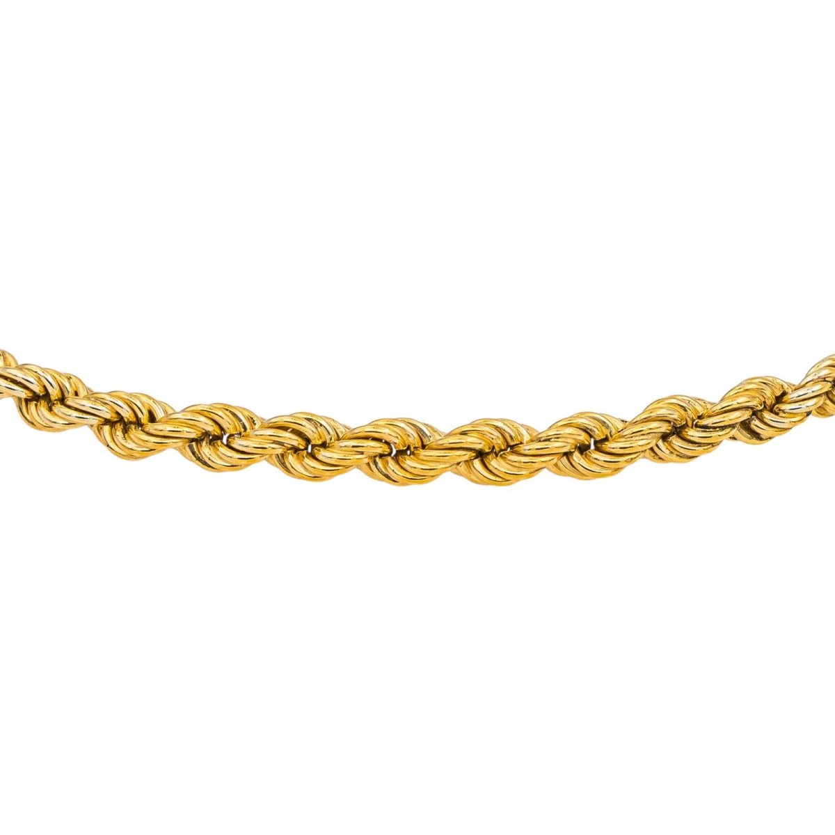 Collier Maille torsadée Or jaune - Castafiore