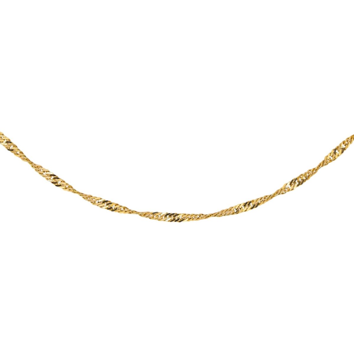 Collier Maille torsadée Or jaune - Castafiore