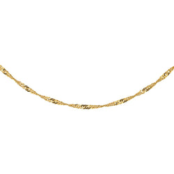 Collier Maille torsadée Or jaune - Castafiore