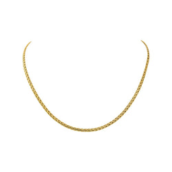 Collier Maille tressée Or jaune - Castafiore