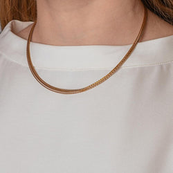 Collier Maille tressée Or jaune - Castafiore