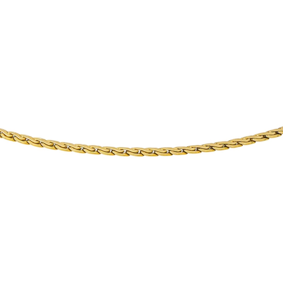 Collier Maille tressée Or jaune - Castafiore