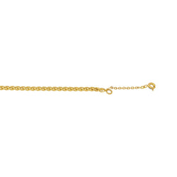 Collier Maille tressée Or jaune - Castafiore