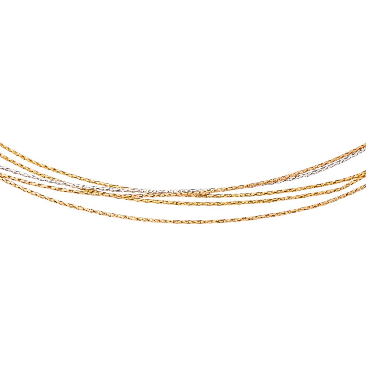 Collier Maille tressée Or jaune - Castafiore