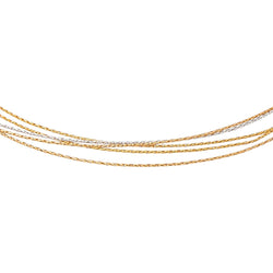 Collier Maille tressée Or jaune - Castafiore