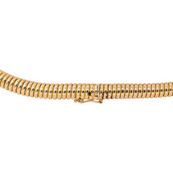 Collier maille Tubogas Or rose - Castafiore