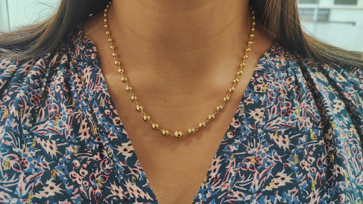 Collier Marseillais en or jaune - Castafiore