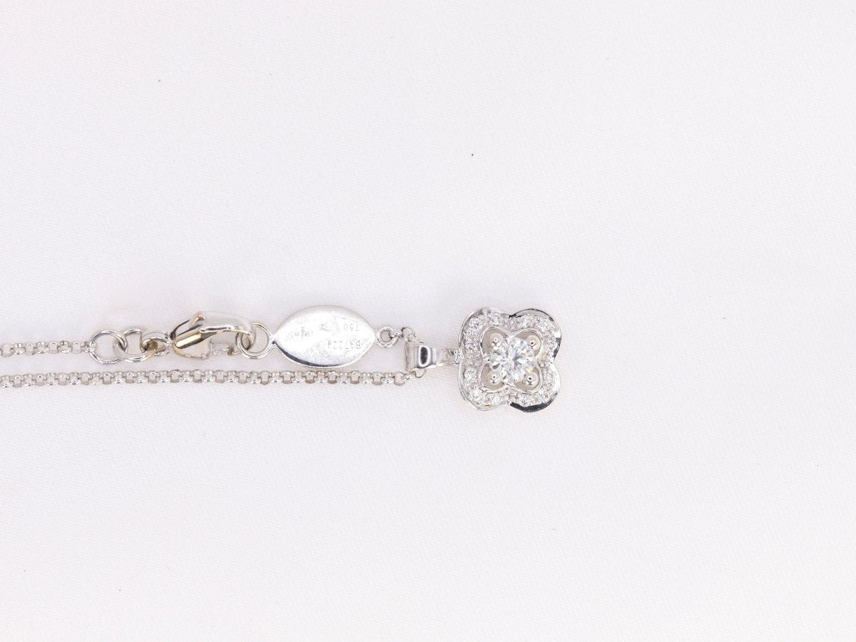 Collier Mauboussin Chance of Love n°2 en or blanc - Castafiore