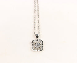 Collier Mauboussin Chance of Love n°2 en or blanc - Castafiore