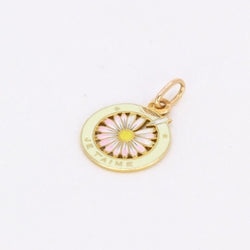 Collier Médaille en or jaune et émail - Castafiore