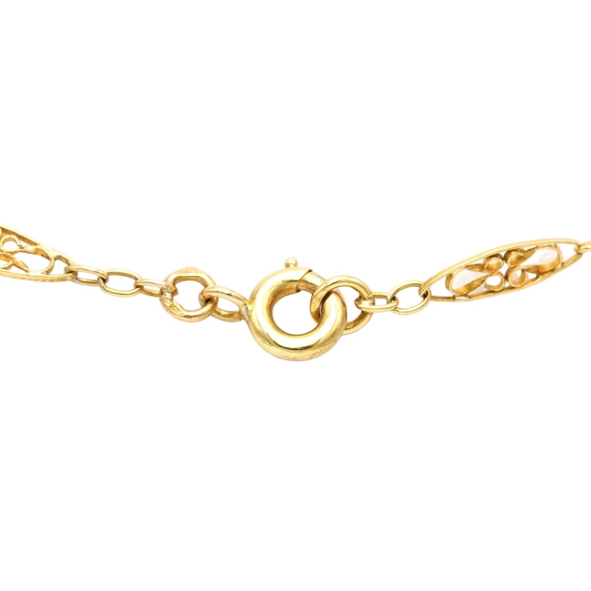 Collier Napoléon III en or jaune - Castafiore