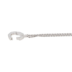 Collier Négligé Or blanc Perles - Castafiore