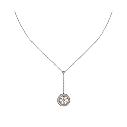 Collier Négligé TIFFANY & CO. "Voile diamant" en platine et diamants - Castafiore