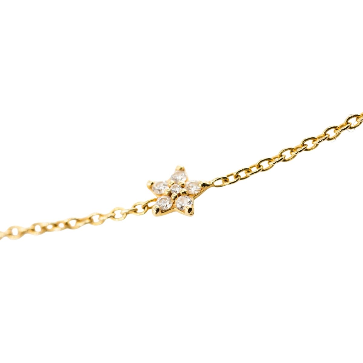 Collier OLE LYNGGAARD "Shooting Stars" en or jaune et diamants - Castafiore