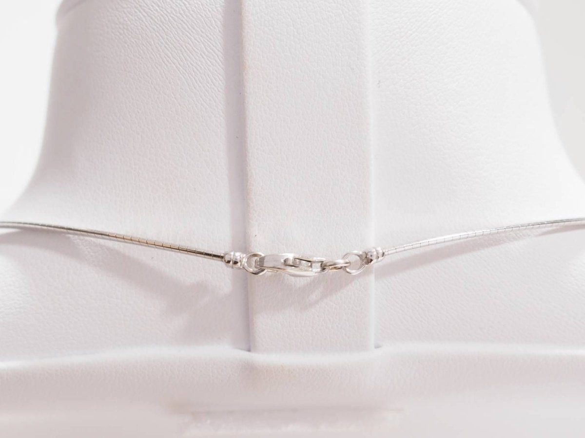 Collier Oméga en or blanc - Castafiore