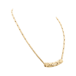 Collier O.P. ORLANDINI en or jaune et diamants - Castafiore