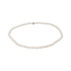Collier Or blanc Perle - Castafiore